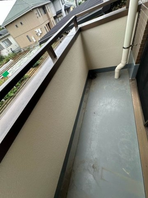 【バルコニー】 | サンハイツ弐番館 | バルコニーは南向きで陽当たり・風通し良好！お洗濯物を干したり、気分転換をするにもおすすめです☆角部屋ならではの2面バルコニーです☆