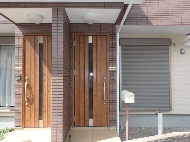 レモングラスの玄関