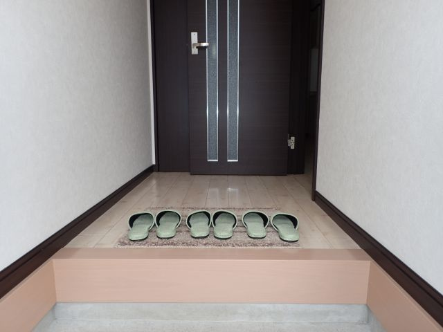 レモングラスの玄関