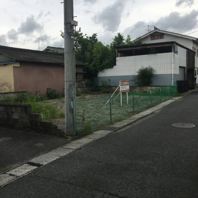 【前面道路含む現地写真】 | 大津市本堅田1丁目4　売土地