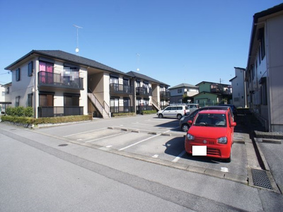 【駐車場】 | ラフォーレ・あずまD | 駐車場2台込みです♪