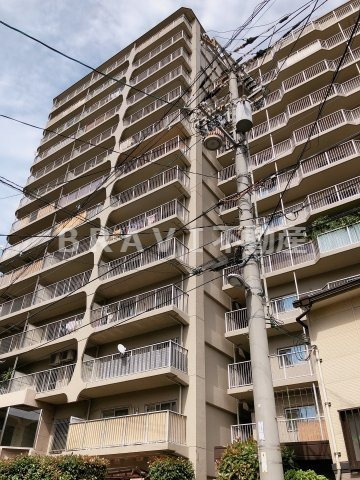 森の宮ハイツ　BRAVI不動産の外観|【森の宮ハイツ】おしゃれな外観です