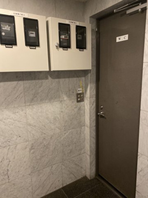 【その他共用部分】 | ファシーネ三鷹ハイライズ | エントランスにトイレあります。
急な場合でも安心！