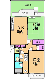 【間取り】 | レジデンス八雲台