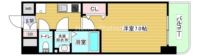 【間取り】 | ラグゼ此花