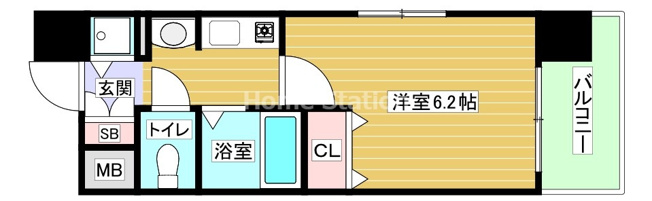 【間取り】 | プレサンス梅田インテルノ