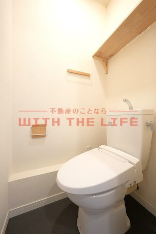 シティハイムミヤハラ【キャッシュバック対象物件】のトイレ|シンプルで使いやすいトイレです