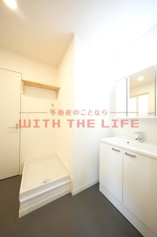 シティハイムミヤハラ【キャッシュバック対象物件】の洗面所|忙しい朝には欠かせない洗面所です
