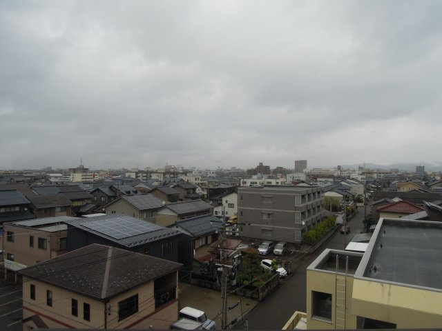 福井ダイカンプラザの展望|バルコニーからの眺望です