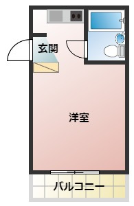 【間取り】 | ベルハウス壱番館
