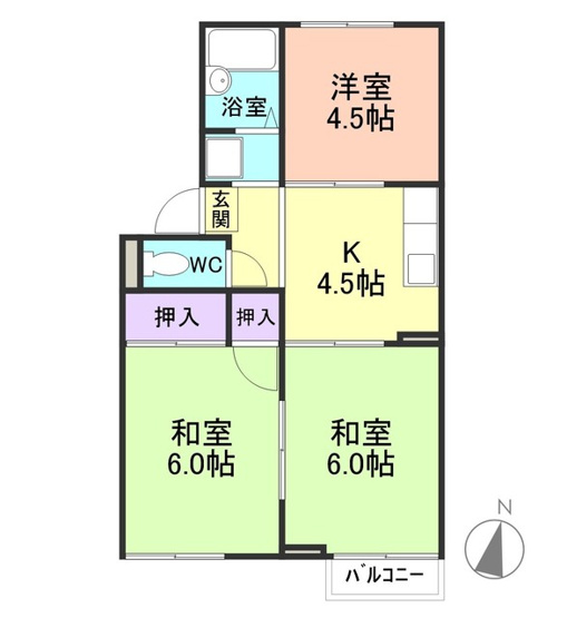 【間取り】 | プレジール浜の宮