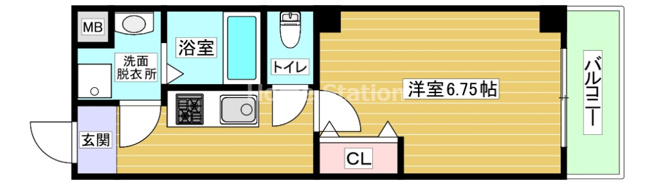 【間取り】 | コンフォール中之島