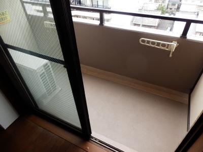 リーガル京都河原町Ⅲのバルコニー