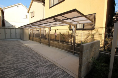 【その他共用部分】 | アルカンシェル | ★屋根付き駐輪場★