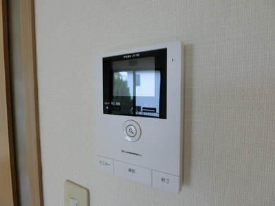 【セキュリティ】 | ソレアード | 防犯対策に有効なカメラ付きインターホン！録画機能が付いているので留守中の訪問者まで確認できます♪