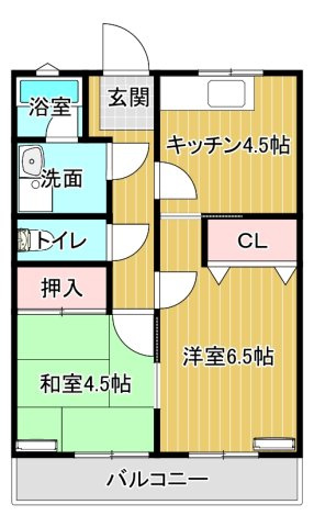 【間取り】 | 溝口アパート