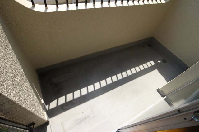 西舞マンションのバルコニー