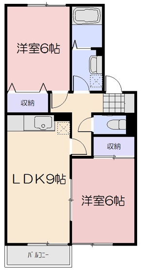 【間取り】 | クリエFUJIWARA