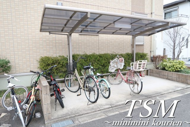 コンフォールのその他共用部分|敷地内駐輪場