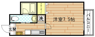 HF河原町二条レジデンスの間取り
