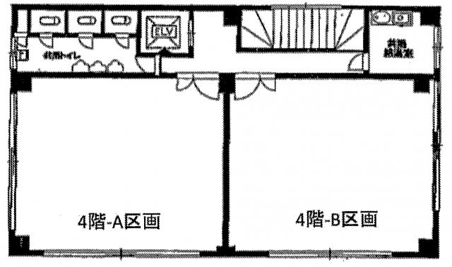 愛染堂ビルの間取り