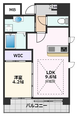 【間取り】 | 第２６関根マンション