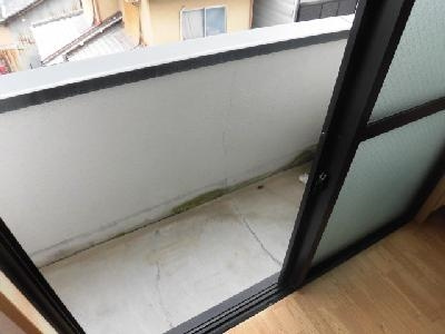 ハイツ山ノ内のバルコニー