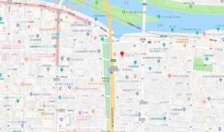 【地図】 | ファインフラッツ北浜