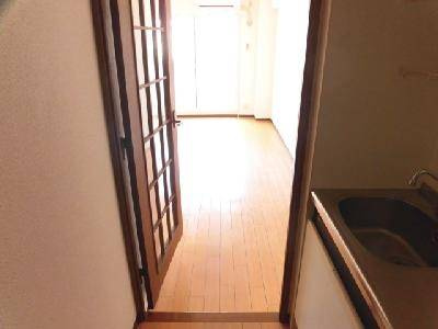 メロディハイム松原の展望|廊下から～