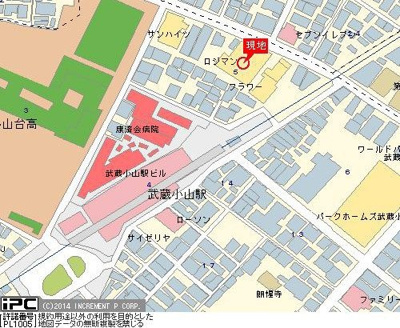 【地図】 | ロジマン武蔵小山