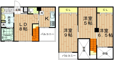 chouchou parc六条院（シュシュパルク六条院）の間取り