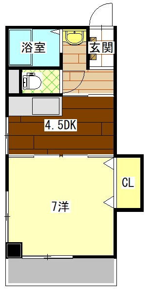 ネオクレメントの間取り
