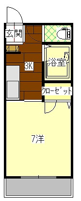 クレメント南宝永の間取り