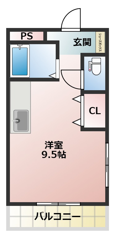 フェンネルハイツの間取り