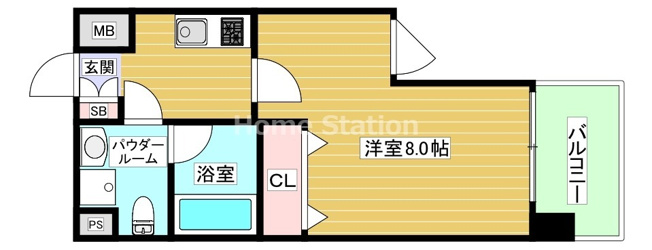 【間取り】 | S-FORT西九条