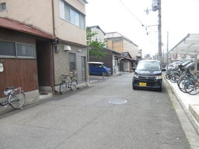 セジュール西大路三条の地図|前面道路