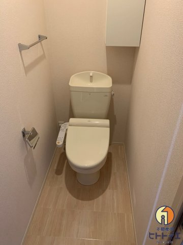 ヨーコーハイツのトイレ|落ち着いたトイレです