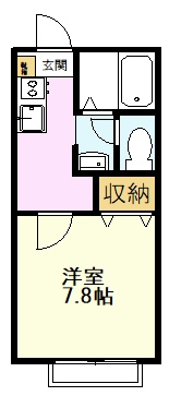 【間取り】 | リッツ・ソフィア国立