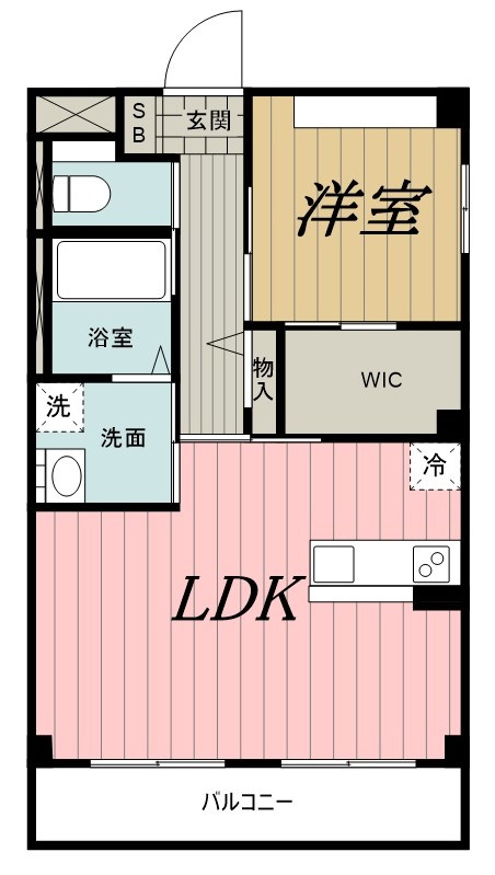 サクラーレの間取り