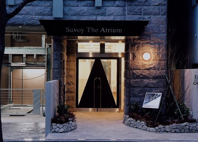 サヴォイジアトリウムのエントランス