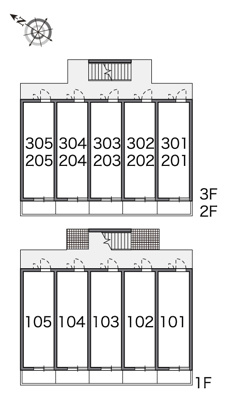 【区画図】 | レオパレスベル日吉