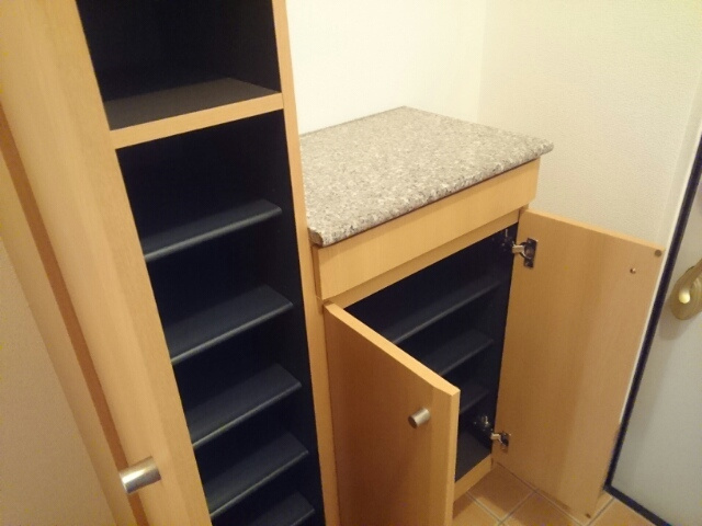 ミゾノカワAの玄関