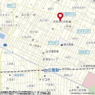 【地図】 | 武蔵野ビューハイツ