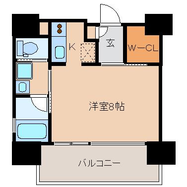 【間取り】 | レジュールアッシュ梅田WEST
