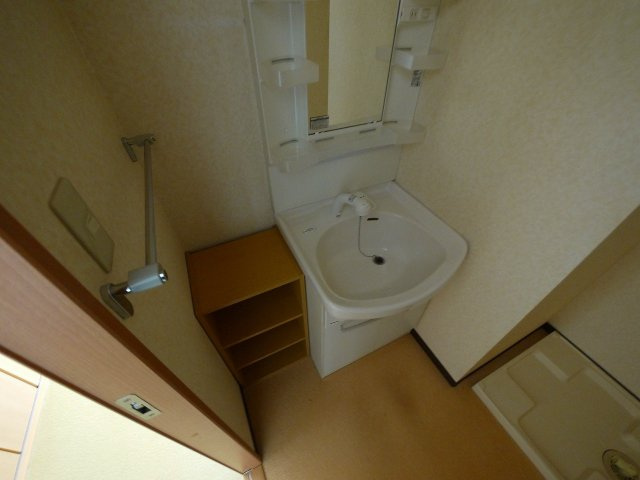 結充Immeuble　B館の洗面所|脱衣スペースもあります