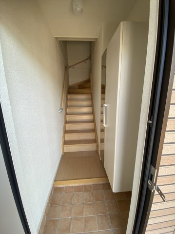 ラフレシールⅡの玄関