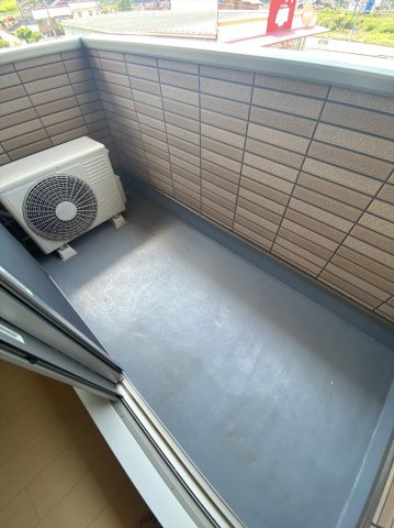 ラフレシールⅡのバルコニー