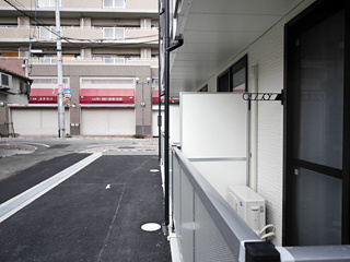 【バルコニー】 | レオパレスアゼリア蛍池