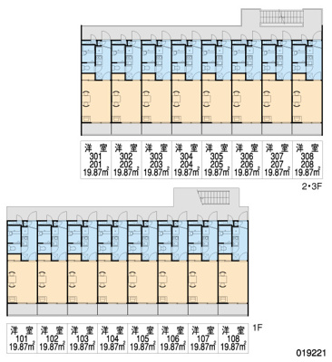 【区画図】 | レオパレスコスモスⅡ
