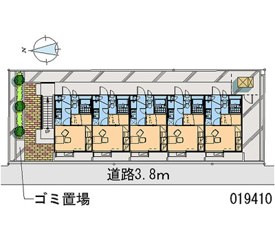 【区画図】 | レオパレス向日葵